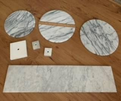 Marble pieces