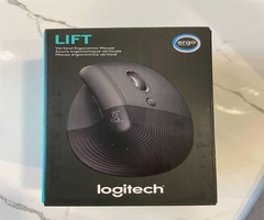 NIB - Logitech Lift Vertical Ergonomic Mouse, Wireless