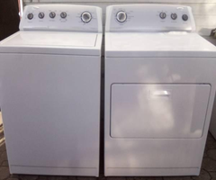 Washer and dryer