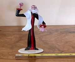 Signed Original Vintage Famed Gianni Toso Murano Glass Figurine Rabbi