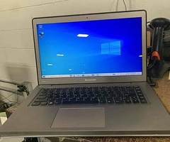 Windows 10 Lenovo laptop with bag