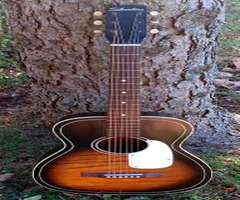 60's vintage Silvertone acoustic guitar