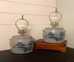 Saltglaze Lamps