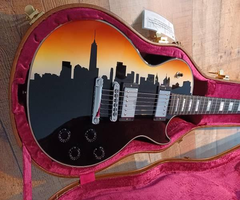 Gibson Les Paul Custom Shop New York Skyline -